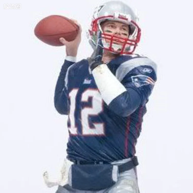 麦克法兰NFL美式足球系列玩具 第11代 TOM BRADY 2