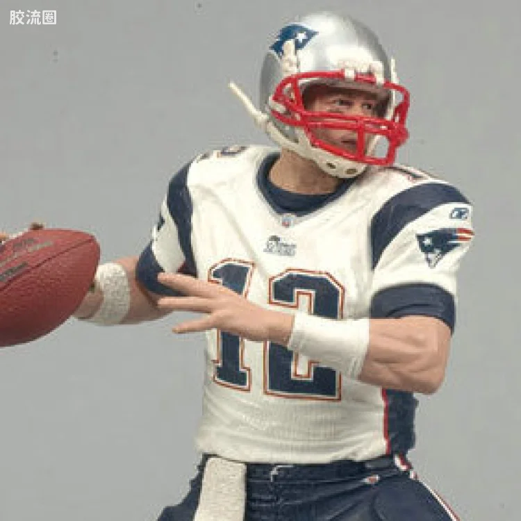 麦克法兰NFL美式足球系列玩具 第22代 TOM BRADY 3