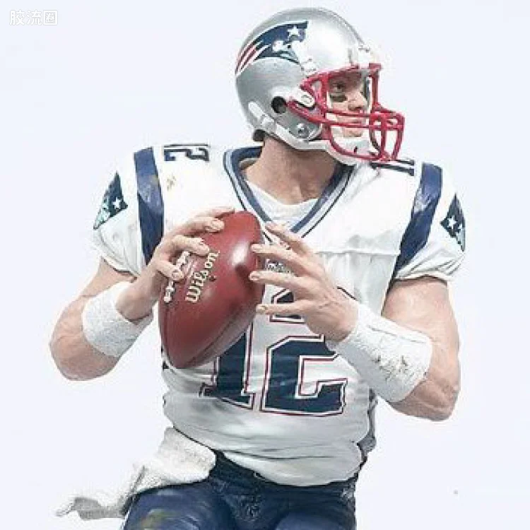 麦克法兰NFL美式足球系列玩具 第5代 TOM BRADY
