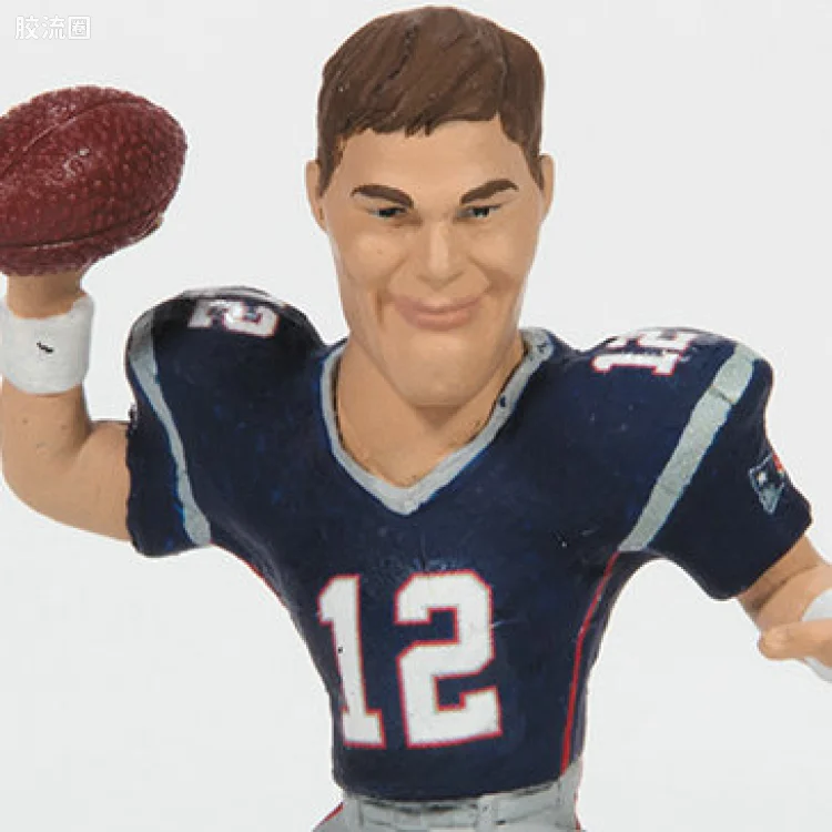 麦克法兰NFL美式足球系列玩具 Small Pros Series 3 TOM BRADY