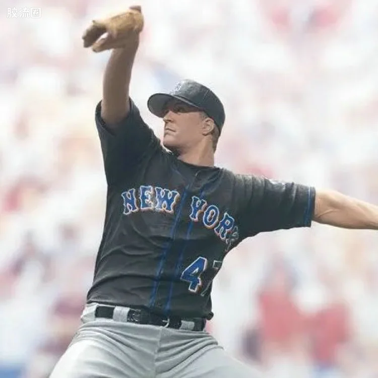 麦克法兰MLB棒球系列玩具 第12代 TOM GLAVINE