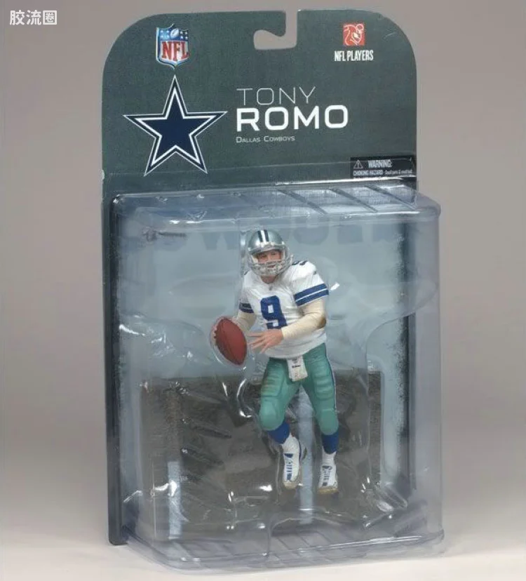 麦克法兰NFL美式足球系列玩具 第17代 TONY ROMO 2