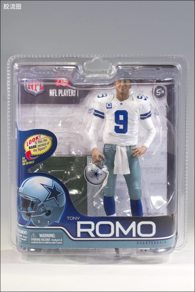 麦克法兰NFL美式足球系列玩具 第29代 TONY ROMO