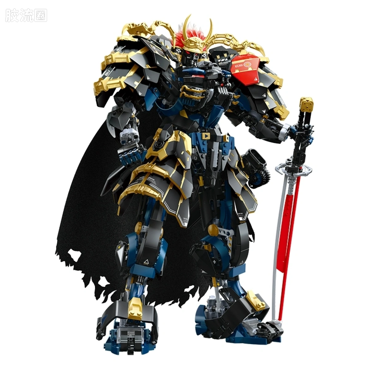 MOSHOWTOYS机甲成品系列 周边及配件包 TOP TOY × 先祖效应 甲斐之虎 暗夜版积木