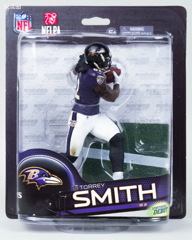 麦克法兰NFL美式足球系列玩具 特别版 TORREY SMITH EXCLUSIVE
