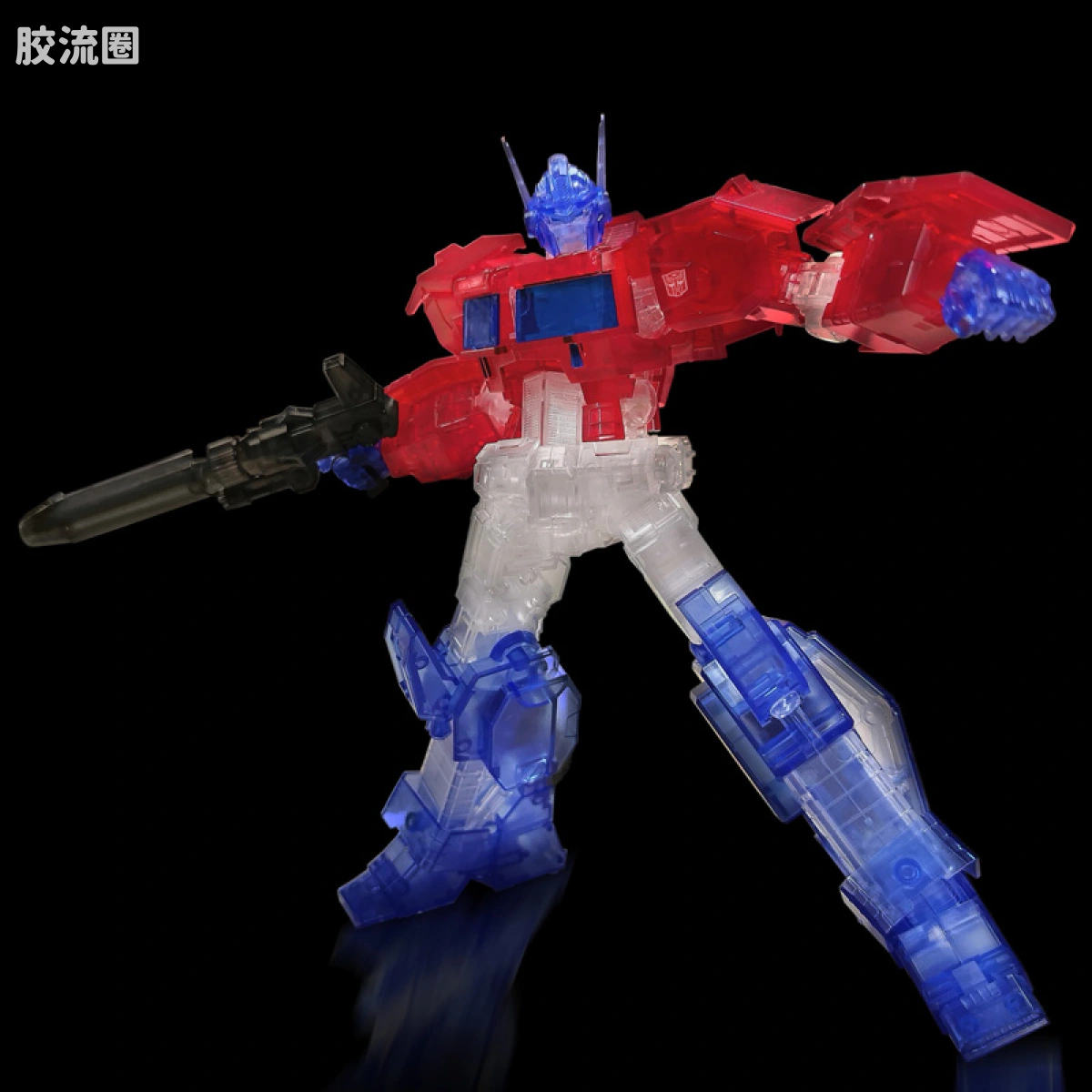 风雷模型 变形金刚 限定及特别版 擎天柱 IDW Ver. 透明版 - 图片