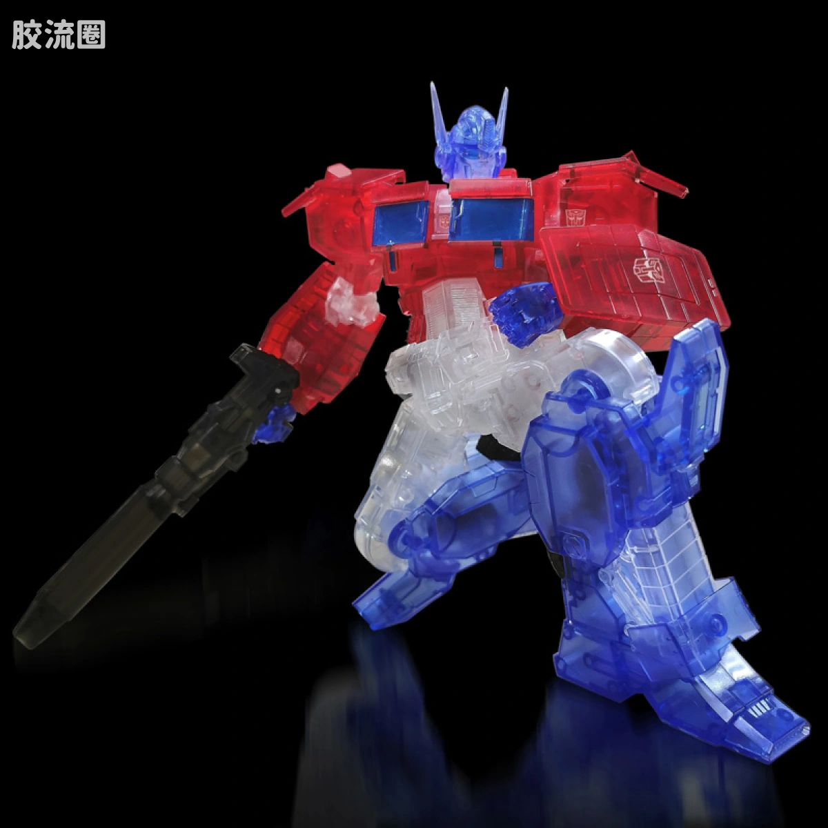 风雷模型 变形金刚 限定及特别版 擎天柱 IDW Ver. 透明版 - 图片