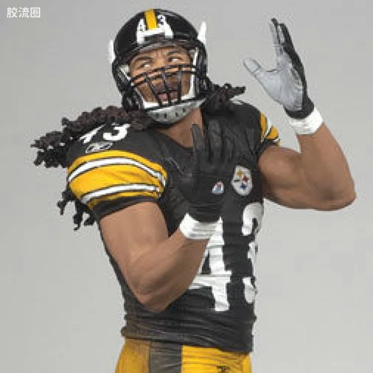 麦克法兰NFL美式足球系列玩具 第21代 TROY POLAMALU 3