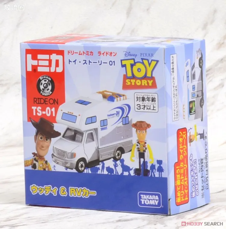 多美卡金属车系列 Dream RIDE ON 玩具总动员 TS-01 胡迪和房车