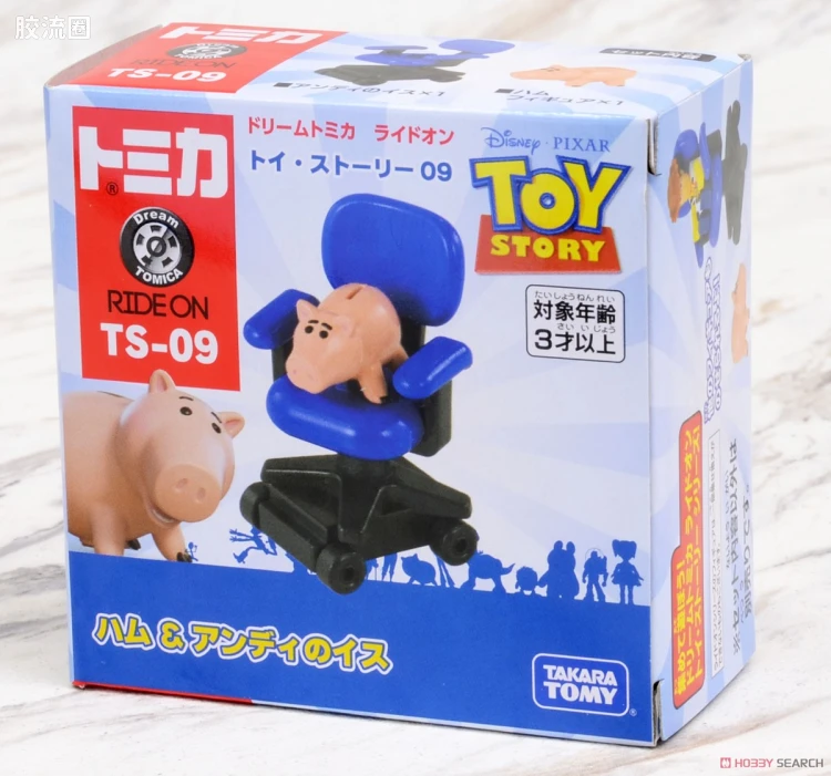 多美卡金属车系列 Dream RIDE ON 玩具总动员 TS-09 哈姆和安迪的椅子