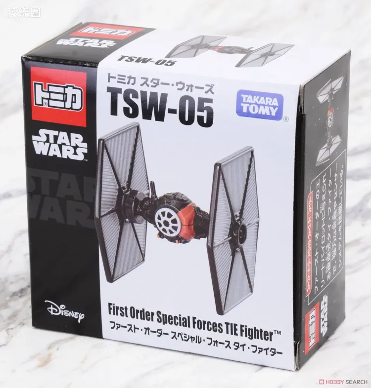 多美卡金属车系列 星球大战 （STAR CAR） TSW-05  第一秩序 钛战机（原力觉醒版）