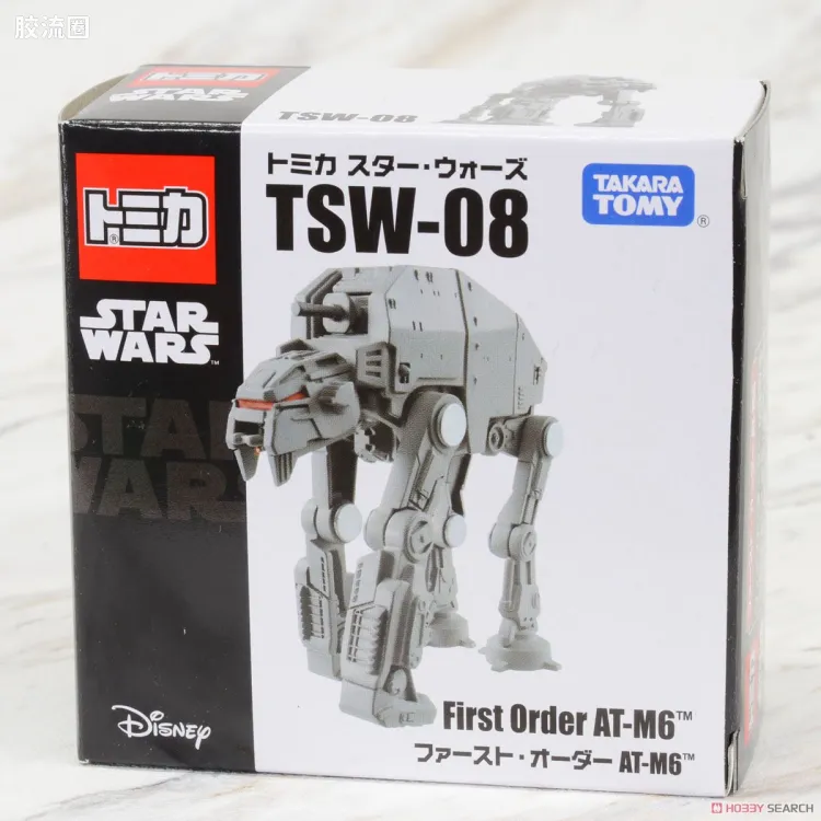 多美卡金属车系列 星球大战 （STAR CAR） TSW-08 第一秩序 AT-M6