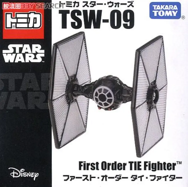 多美卡金属车系列 星球大战 （STAR CAR） TSW-09  第一秩序钛战机