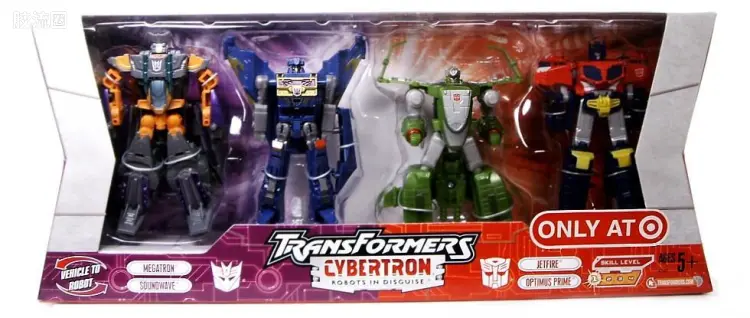 变形金刚Cybertron 塞伯坦之谜/塞伯坦传奇 传奇级 Target限定 4人套装