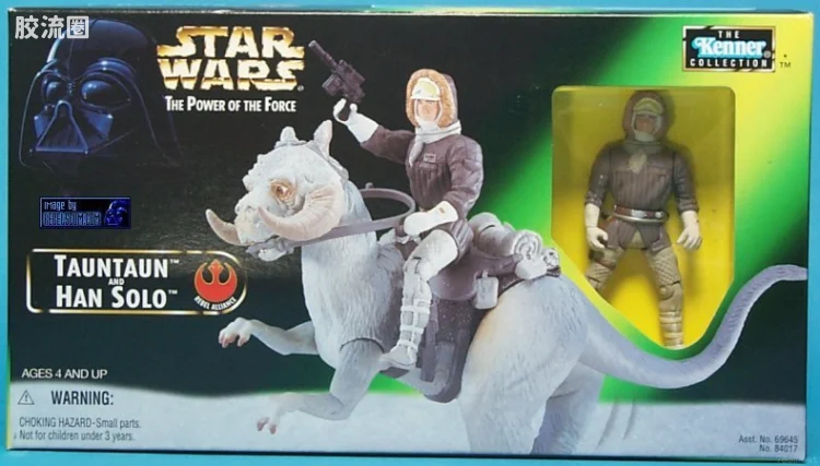 星球大战 THE POWER OF THE FORCE 动物套装系列 Tauntan with Han Solo in Hoth Gear