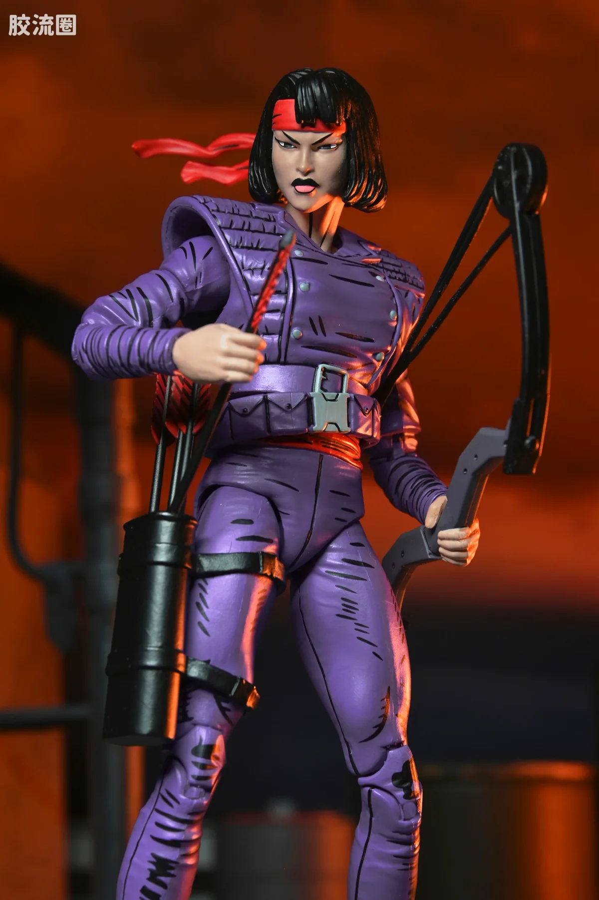 NECA 7寸可动人形系列 动画 忍者神龟系列 忍者神龟限定版可动人偶套装 - 图片