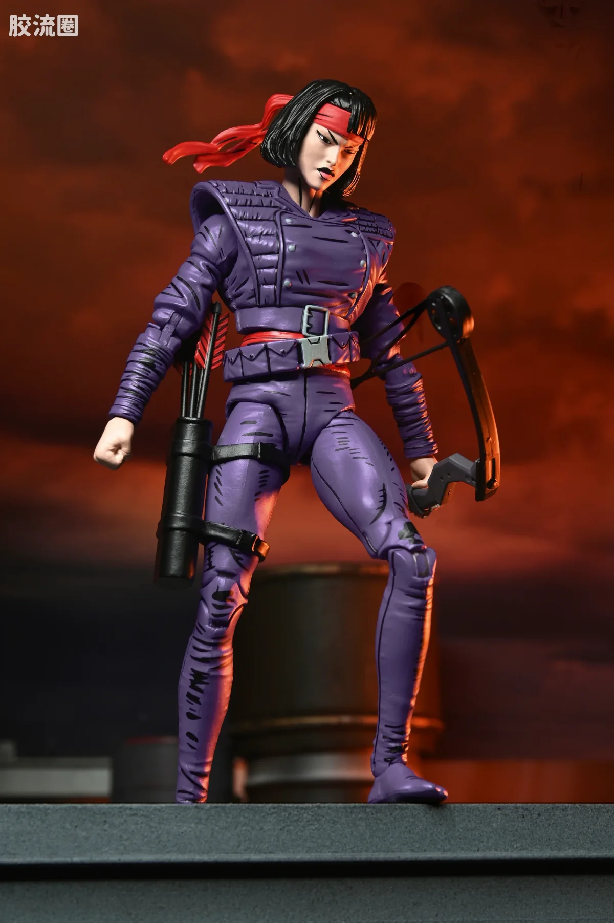 NECA 7寸可动人形系列 动画 忍者神龟系列 忍者神龟限定版可动人偶套装 - 图片