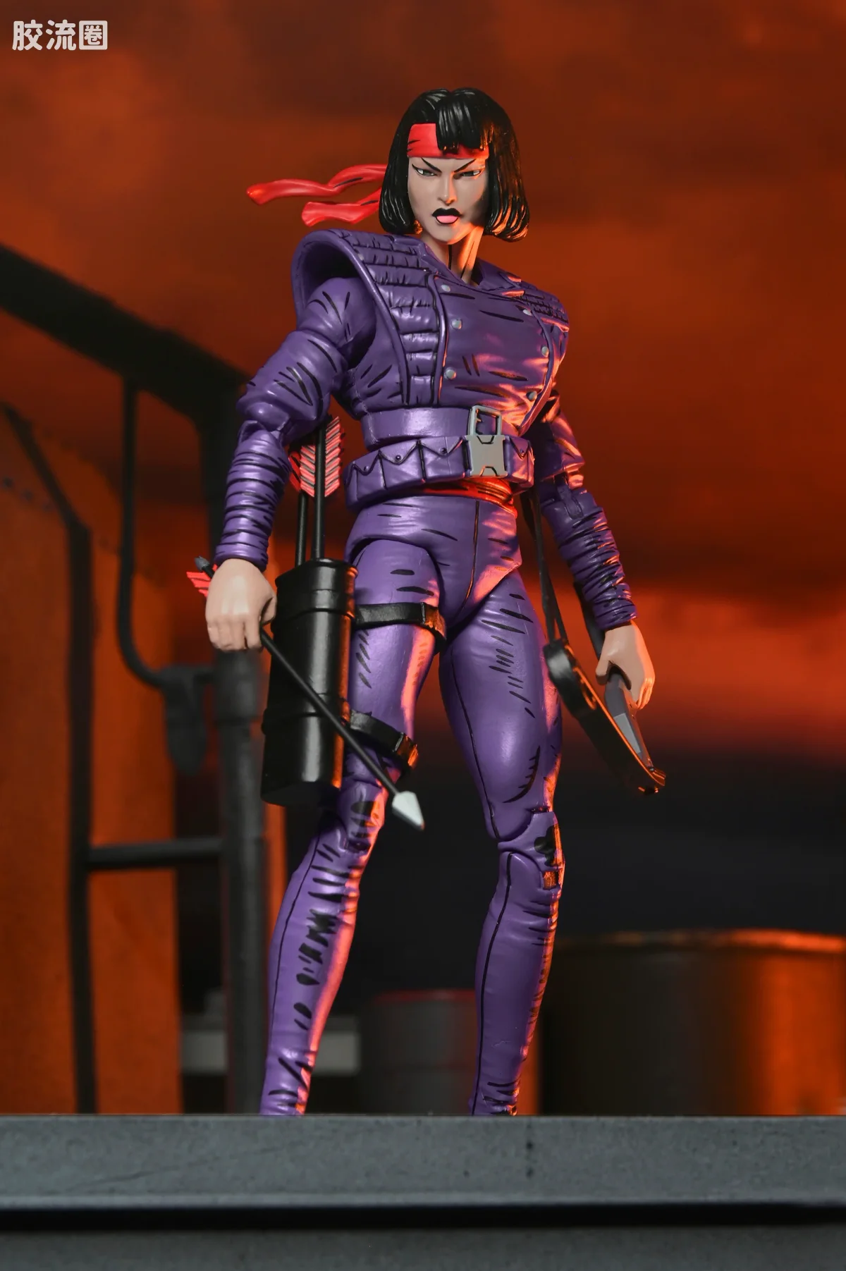 NECA 7寸可动人形系列 动画 忍者神龟系列 忍者神龟限定版可动人偶套装 - 图片