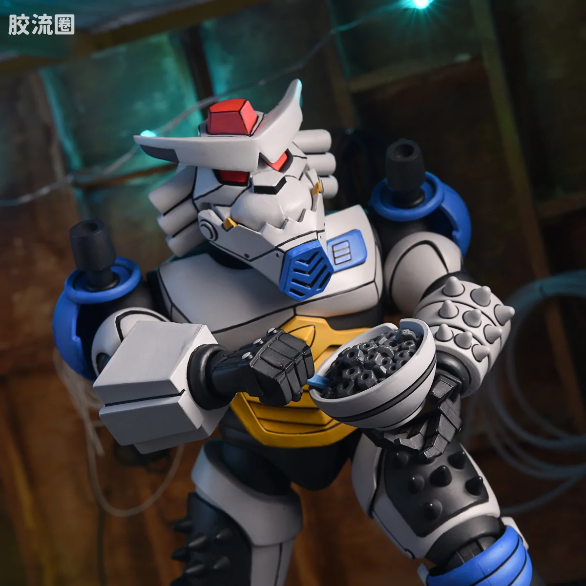 NECA 7寸可动人形系列 动画 忍者神龟系列 机械托卡 & 拉扎 - 图片