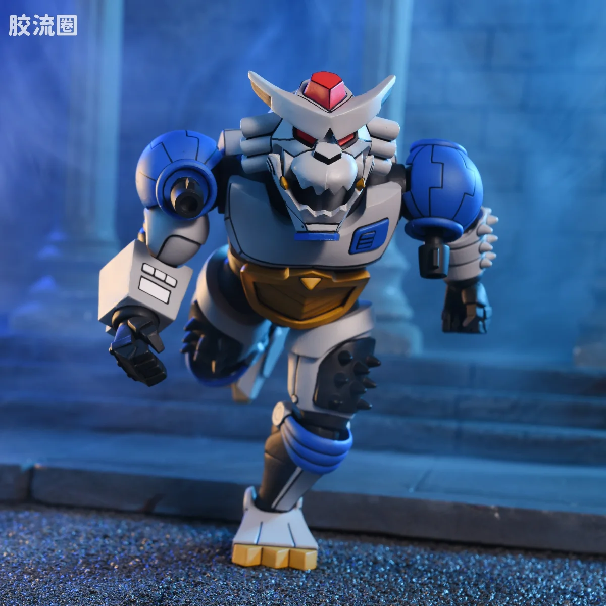 NECA 7寸可动人形系列 动画 忍者神龟系列 机械托卡 & 拉扎 - 图片