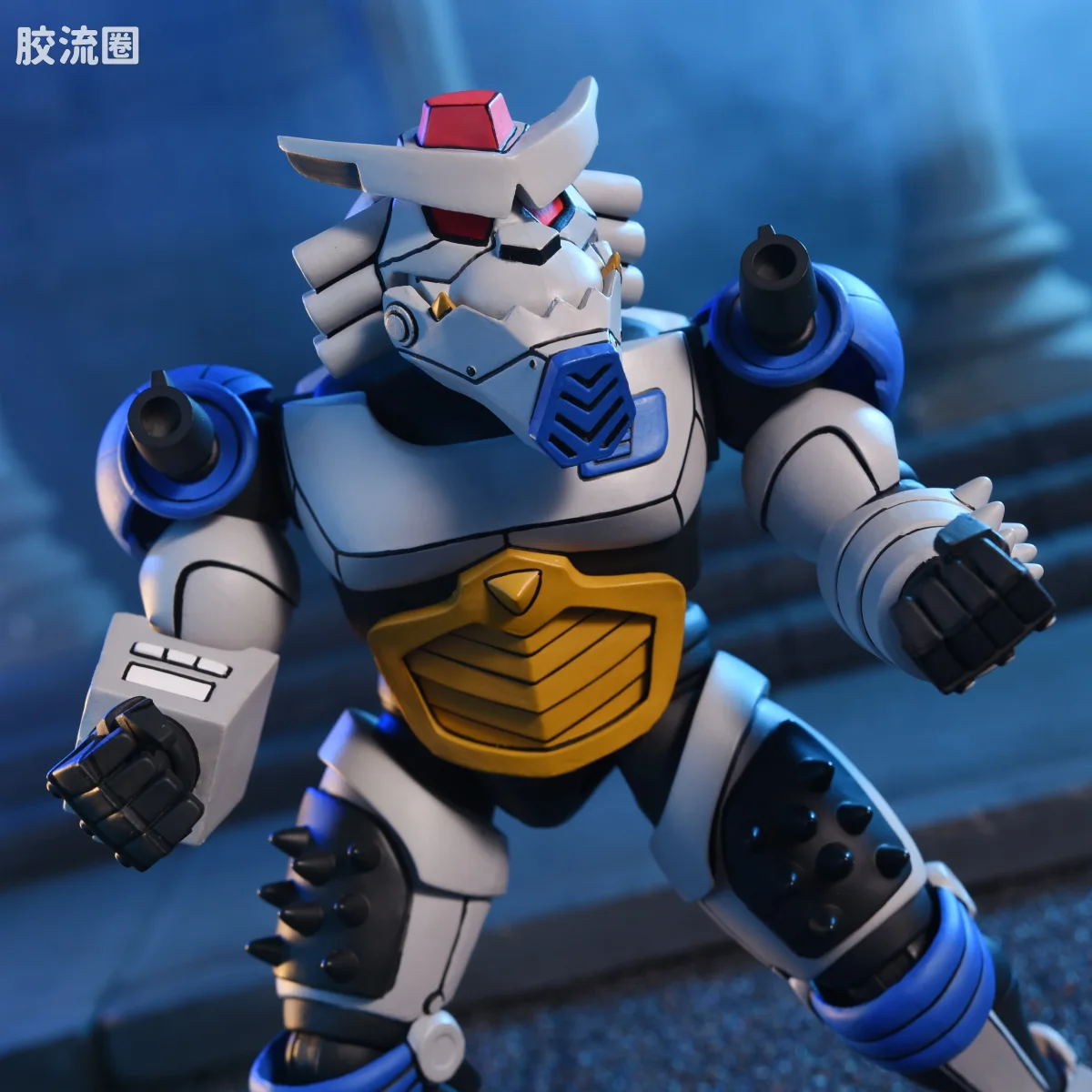 NECA 7寸可动人形系列 动画 忍者神龟系列 机械托卡 & 拉扎 - 图片
