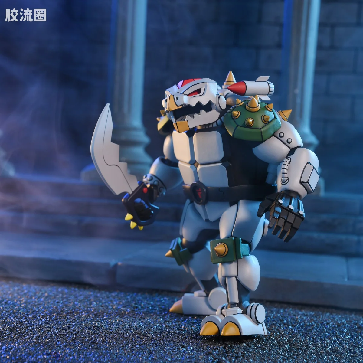 NECA 7寸可动人形系列 动画 忍者神龟系列 机械托卡 & 拉扎 - 图片