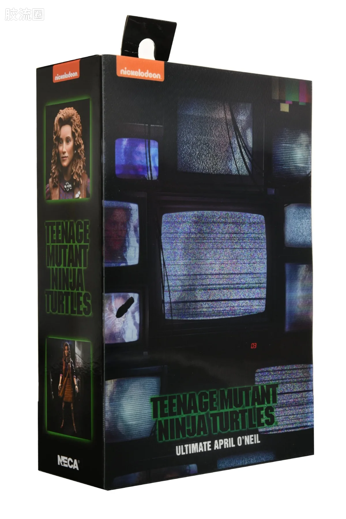 NECA 7寸可动人形系列 忍者神龟 电影版系列 90年电影 忍者神龟 艾普萝·奥尼尔 双版本 - 图片