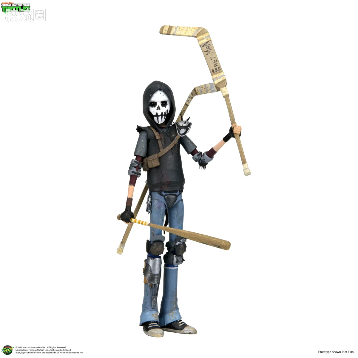 NECA 7寸可动人形系列 动画 忍者神龟系列 2012动画版 凯西·琼斯 - 图片