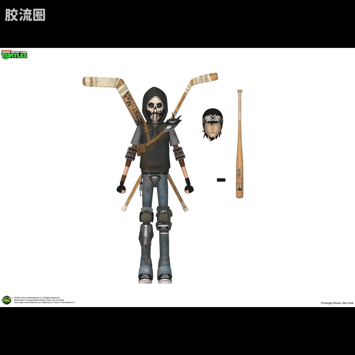 NECA 7寸可动人形系列 动画 忍者神龟系列 2012动画版 凯西·琼斯 - 图片