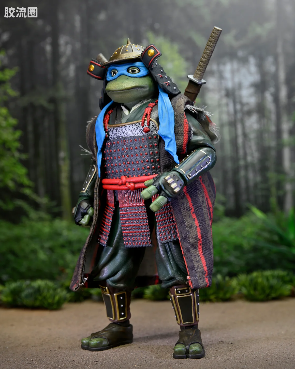 NECA 7寸可动人形系列 动画 忍者神龟系列 忍者神龟3 莱昂纳多与米开朗琪罗 - 图片