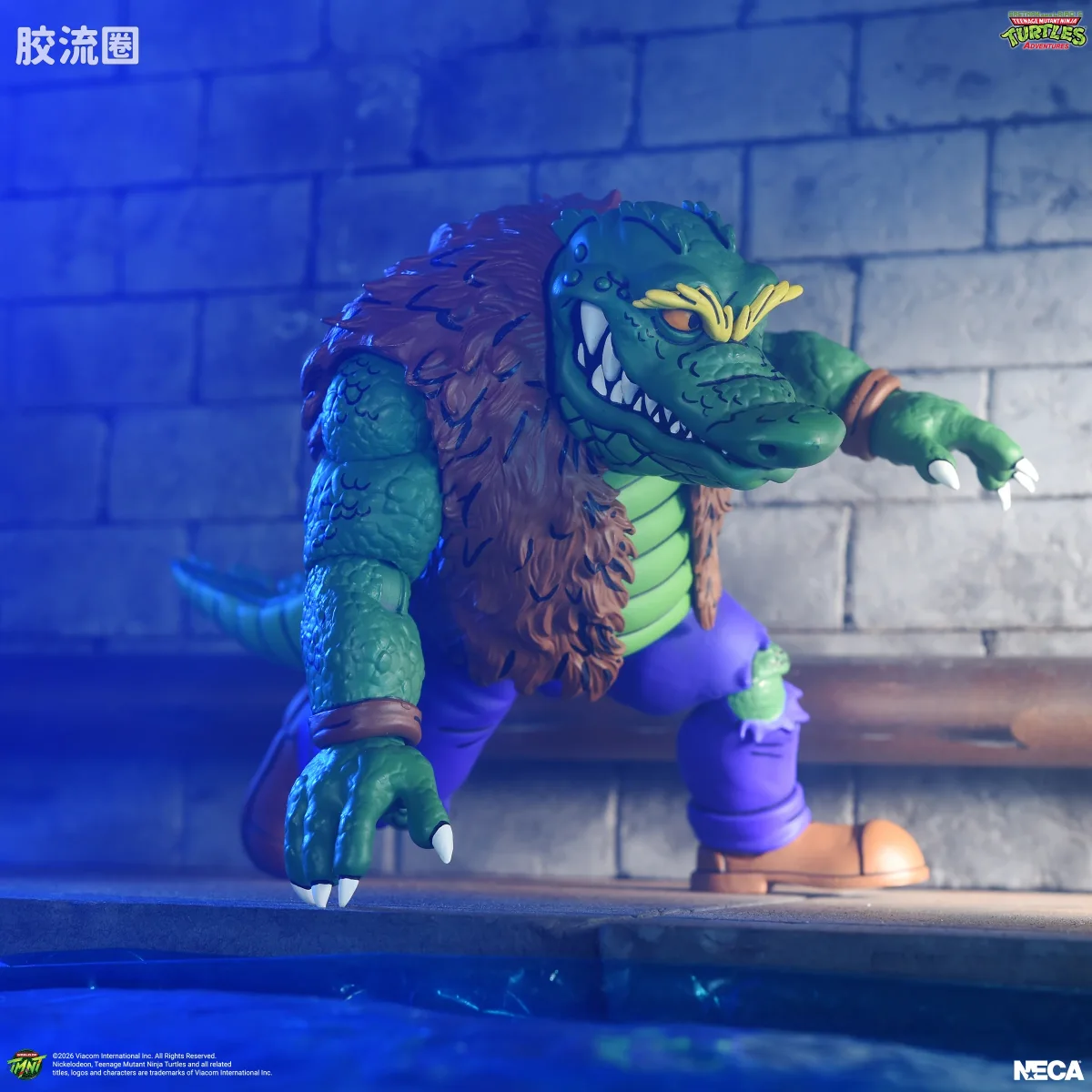 NECA 7寸可动人形系列 动画 忍者神龟系列 皮革头 - 图片