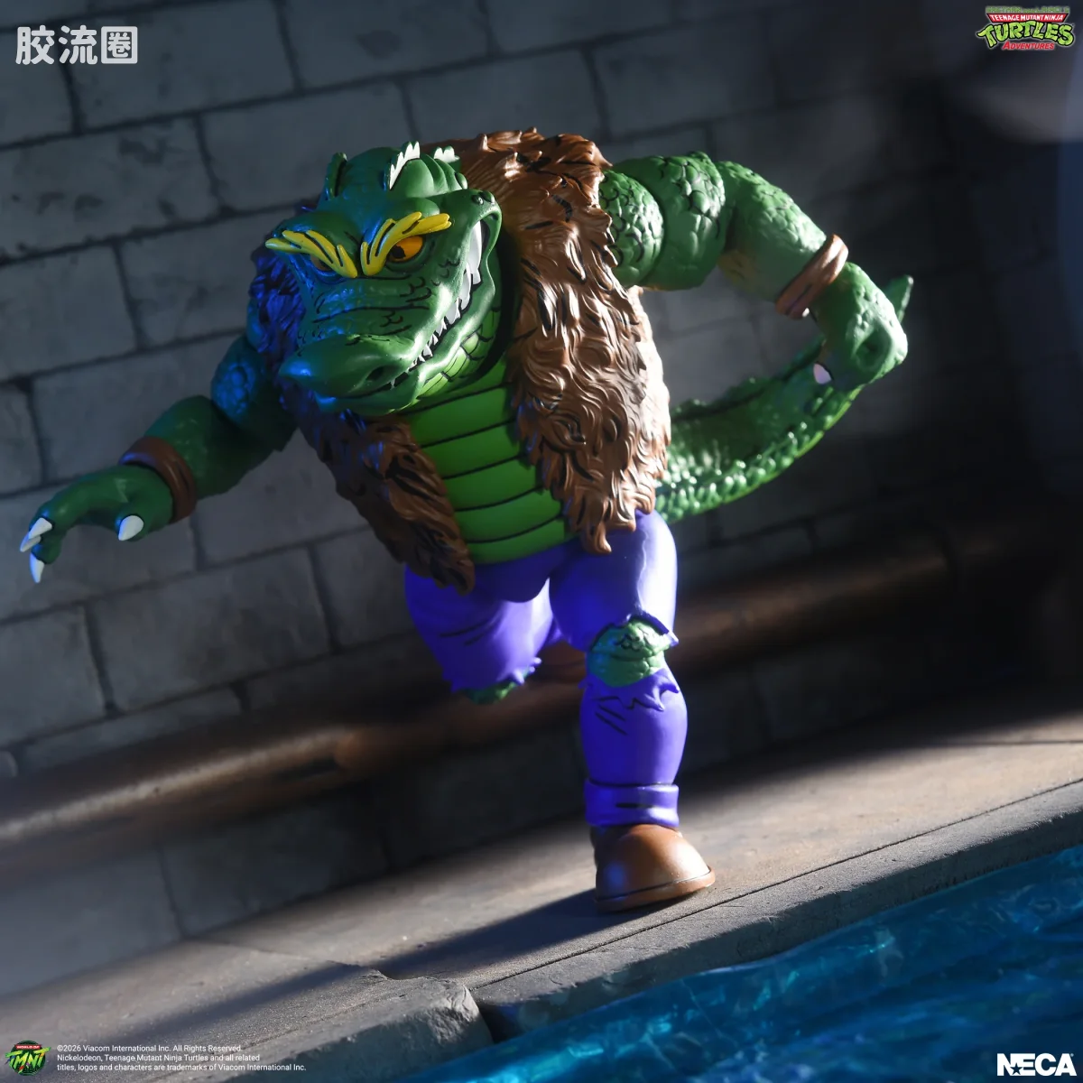 NECA 7寸可动人形系列 动画 忍者神龟系列 皮革头 - 图片