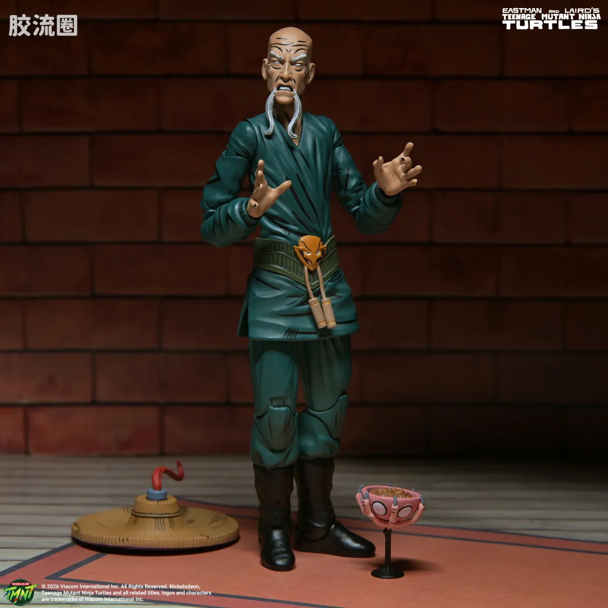NECA 7寸可动人形系列 忍者神龟 漫画版系列 忍者神龟（幻景漫画）足族神秘武士 真岛 - 图片
