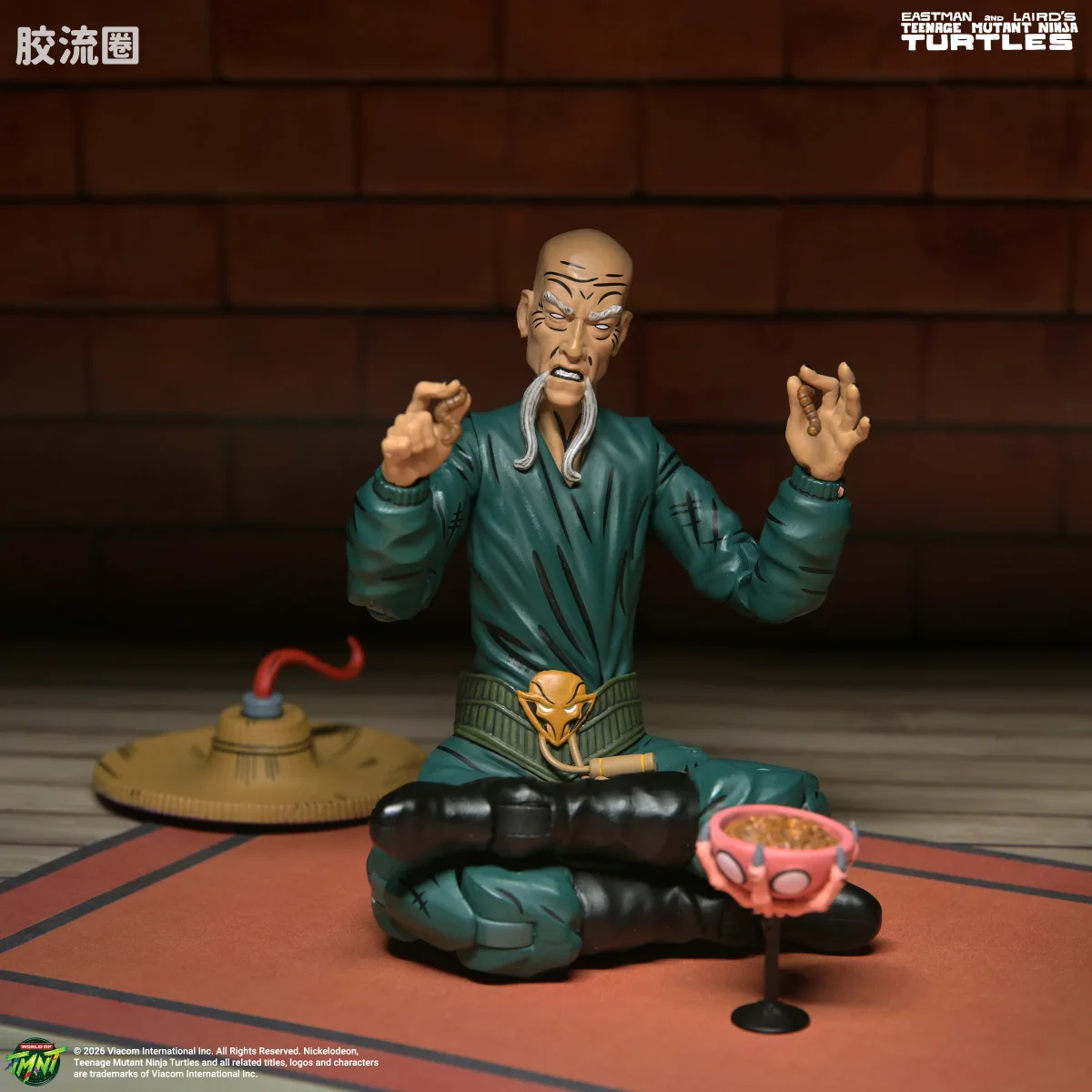NECA 7寸可动人形系列 忍者神龟 漫画版系列 忍者神龟（幻景漫画）足族神秘武士 真岛 - 图片