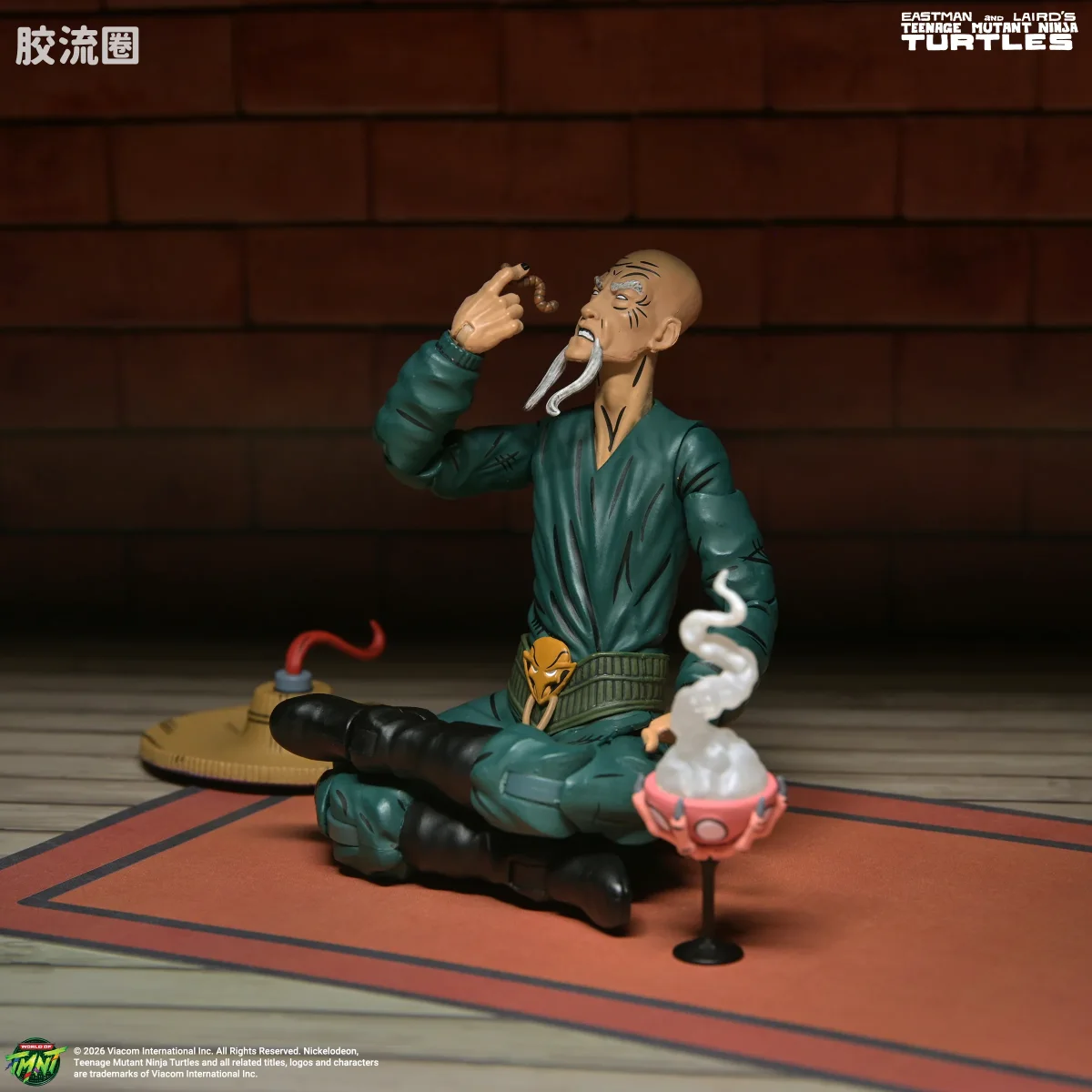 NECA 7寸可动人形系列 忍者神龟 漫画版系列 忍者神龟（幻景漫画）足族神秘武士 真岛 - 图片