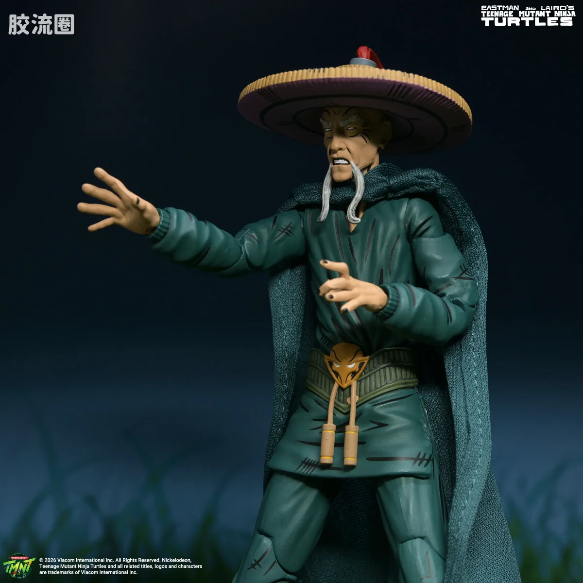 NECA 7寸可动人形系列 忍者神龟 漫画版系列 忍者神龟（幻景漫画）足族神秘武士 真岛 - 图片