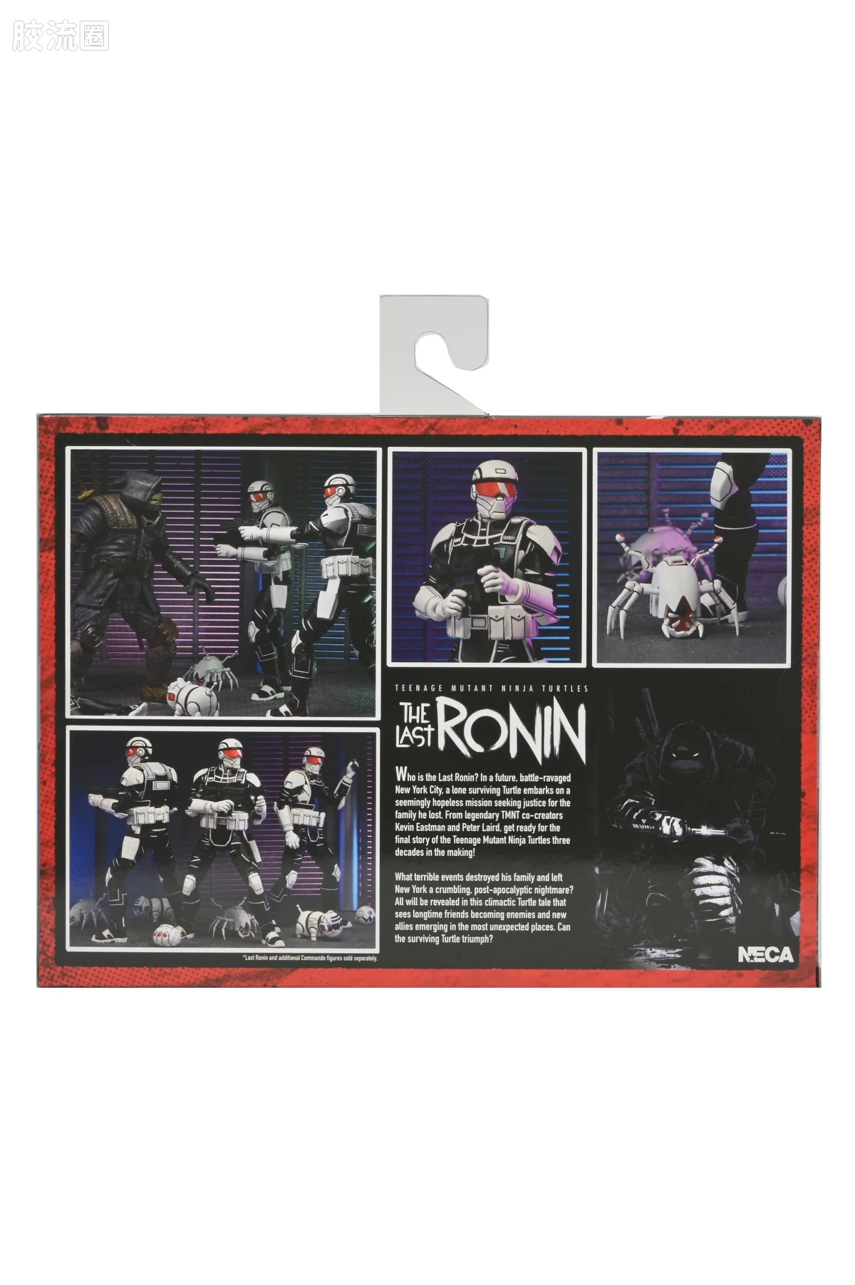 NECA 7寸可动人形系列 终极版/豪华版 漫画系列 忍者神龟：最后的浪人 辛贾突击兵与鼠标机器人 - 图片
