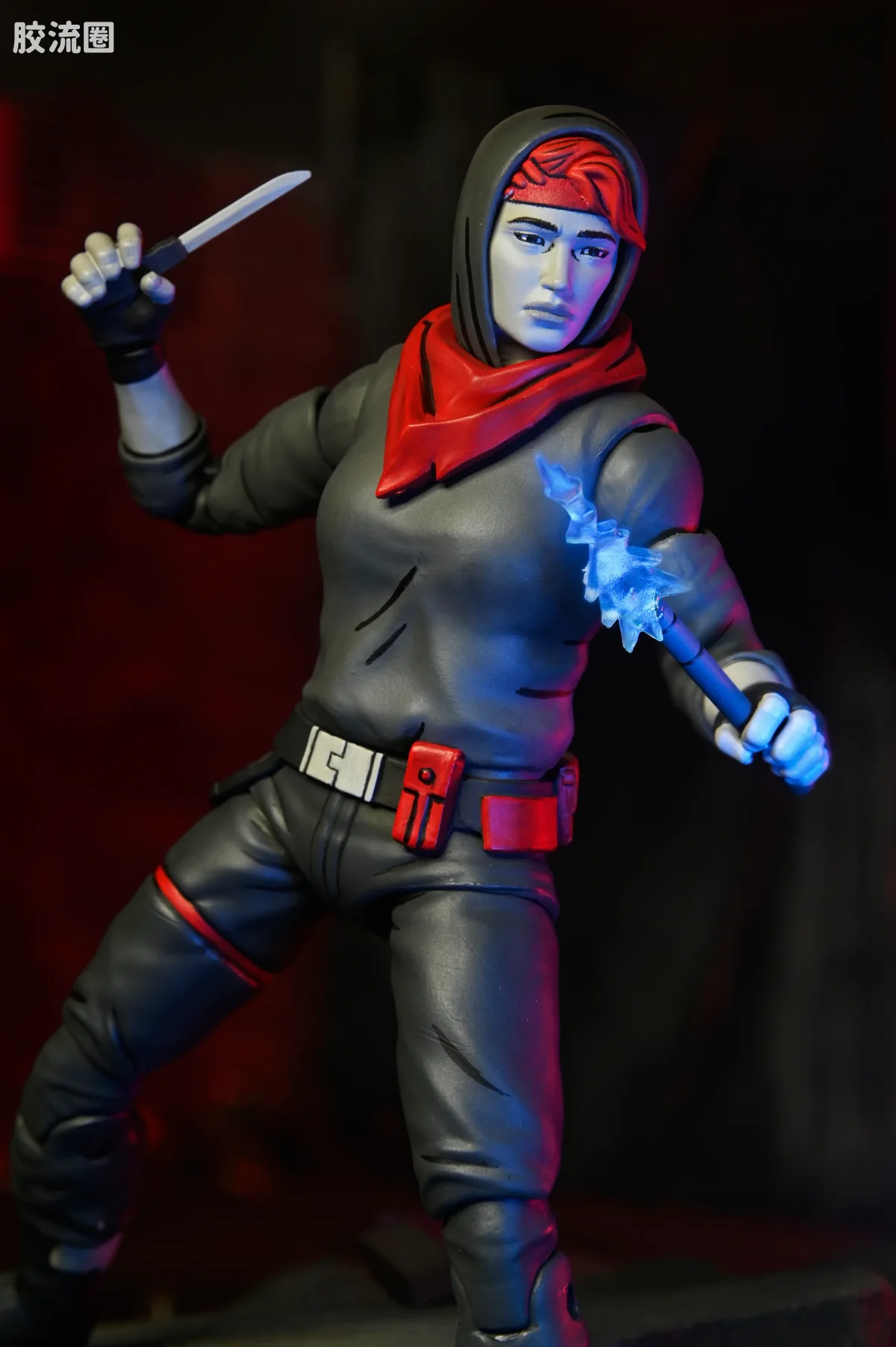 NECA 7寸可动人形系列 终极版/豪华版 漫画系列 忍者神龟：最后的浪人夜观者 艾普莉尔·奥尼尔 - 图片