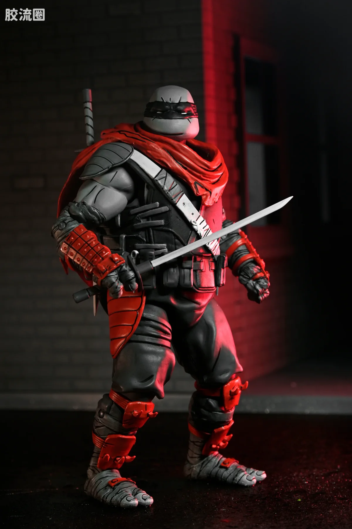 NECA 7寸可动人形系列 终极版/豪华版 漫画系列 忍者神龟 最后的浪人 夜行者莱昂纳多 - 图片