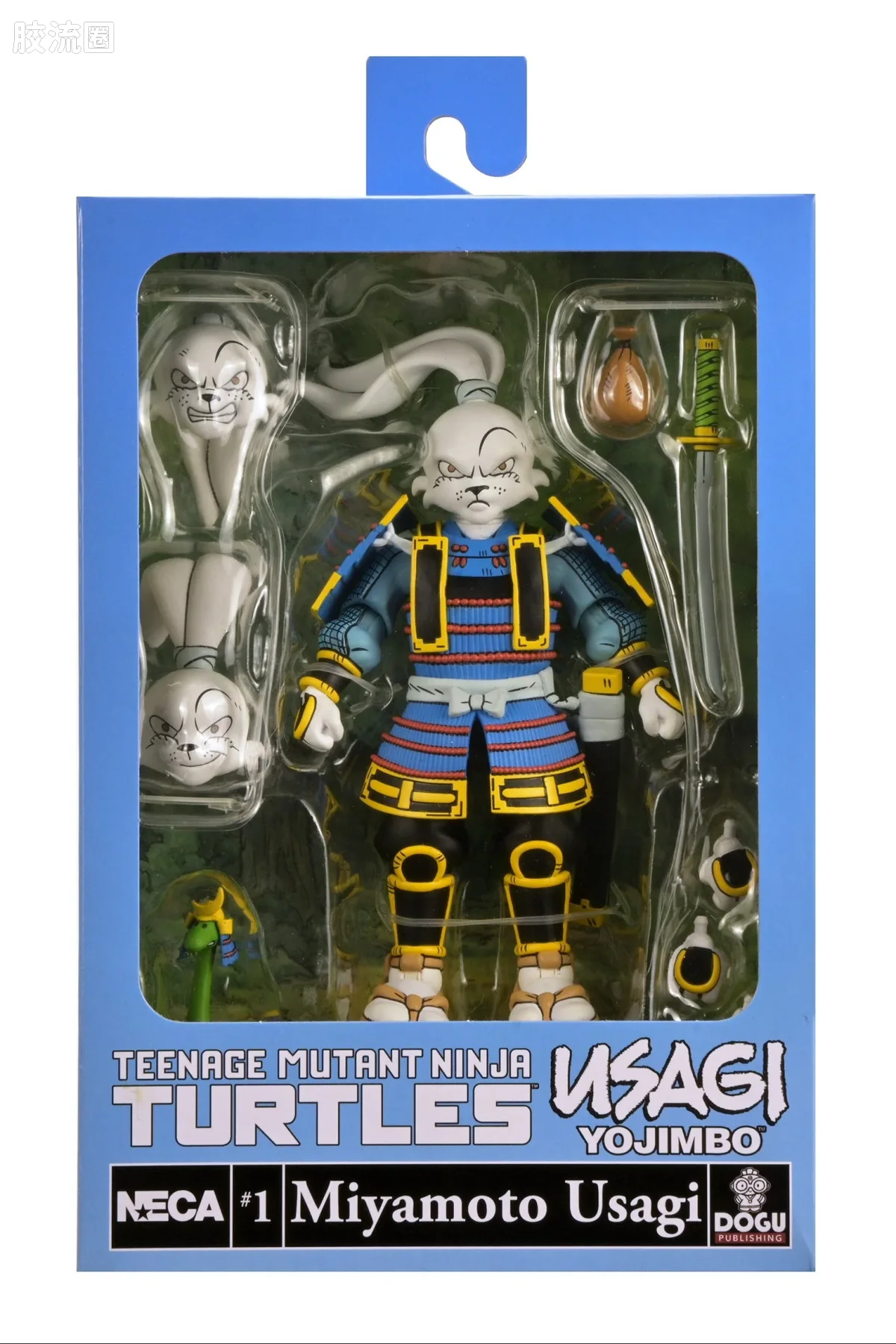 NECA 7寸可动人形系列 动画 忍者神龟系列 《忍者神龟》× 《兔用心棒》套装 - 图片