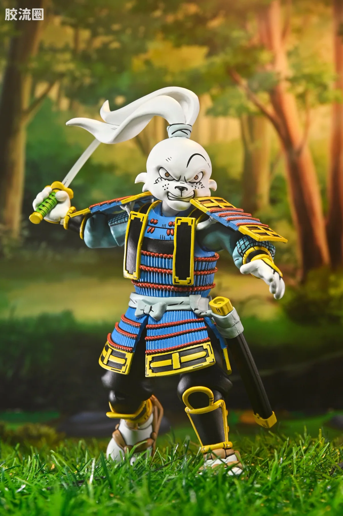NECA 7寸可动人形系列 动画 忍者神龟系列 《忍者神龟》× 《兔用心棒》套装 - 图片