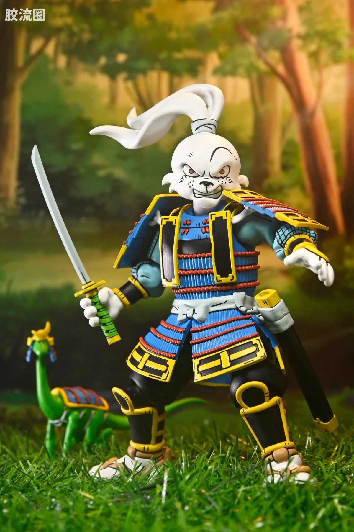 NECA 7寸可动人形系列 动画 忍者神龟系列 《忍者神龟》× 《兔用心棒》套装 - 图片