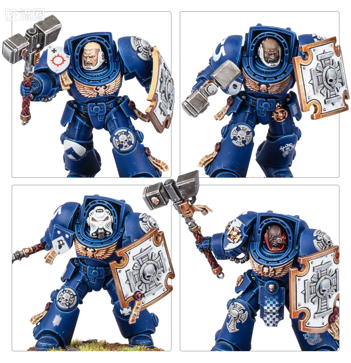 战锤40K Space Marines 星际战士通用单位 10版 终结者突击小队 - 图片