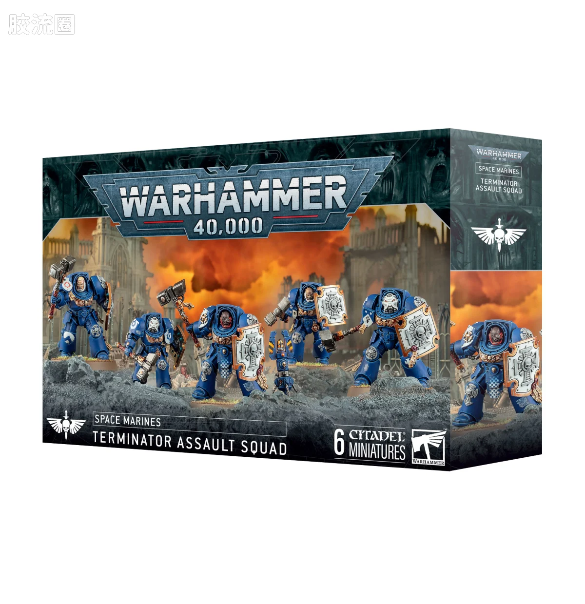 战锤40K Space Marines 星际战士通用单位 10版 终结者突击小队 - 图片