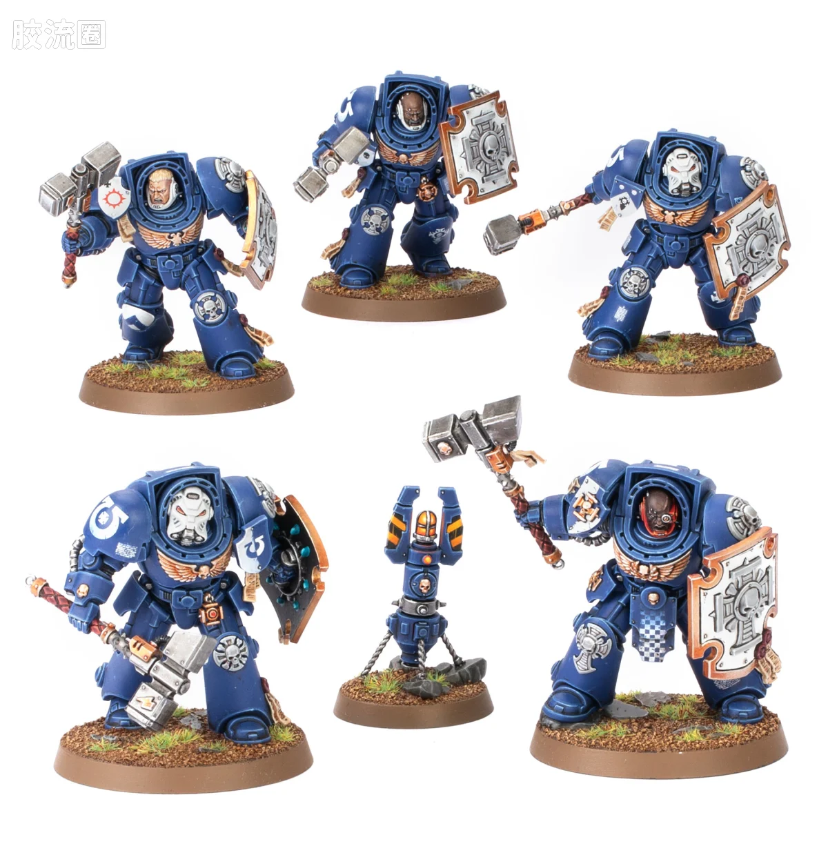 战锤40K Space Marines 星际战士通用单位 10版 终结者突击小队 - 图片