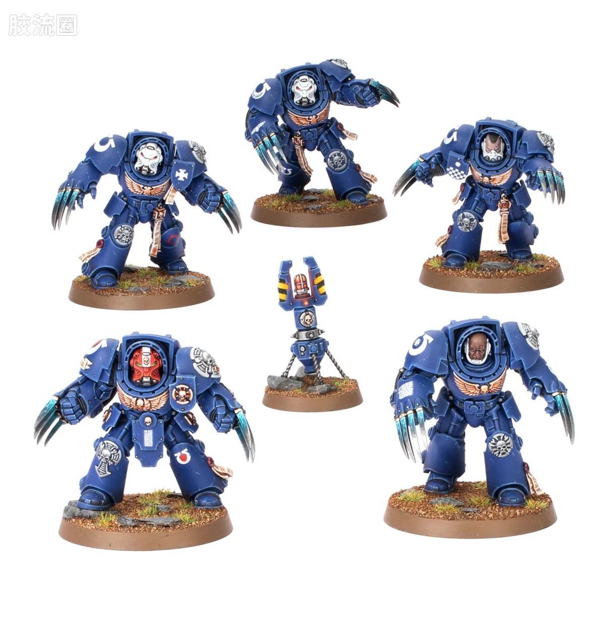 战锤40K Space Marines 星际战士通用单位 10版 终结者突击小队 - 图片