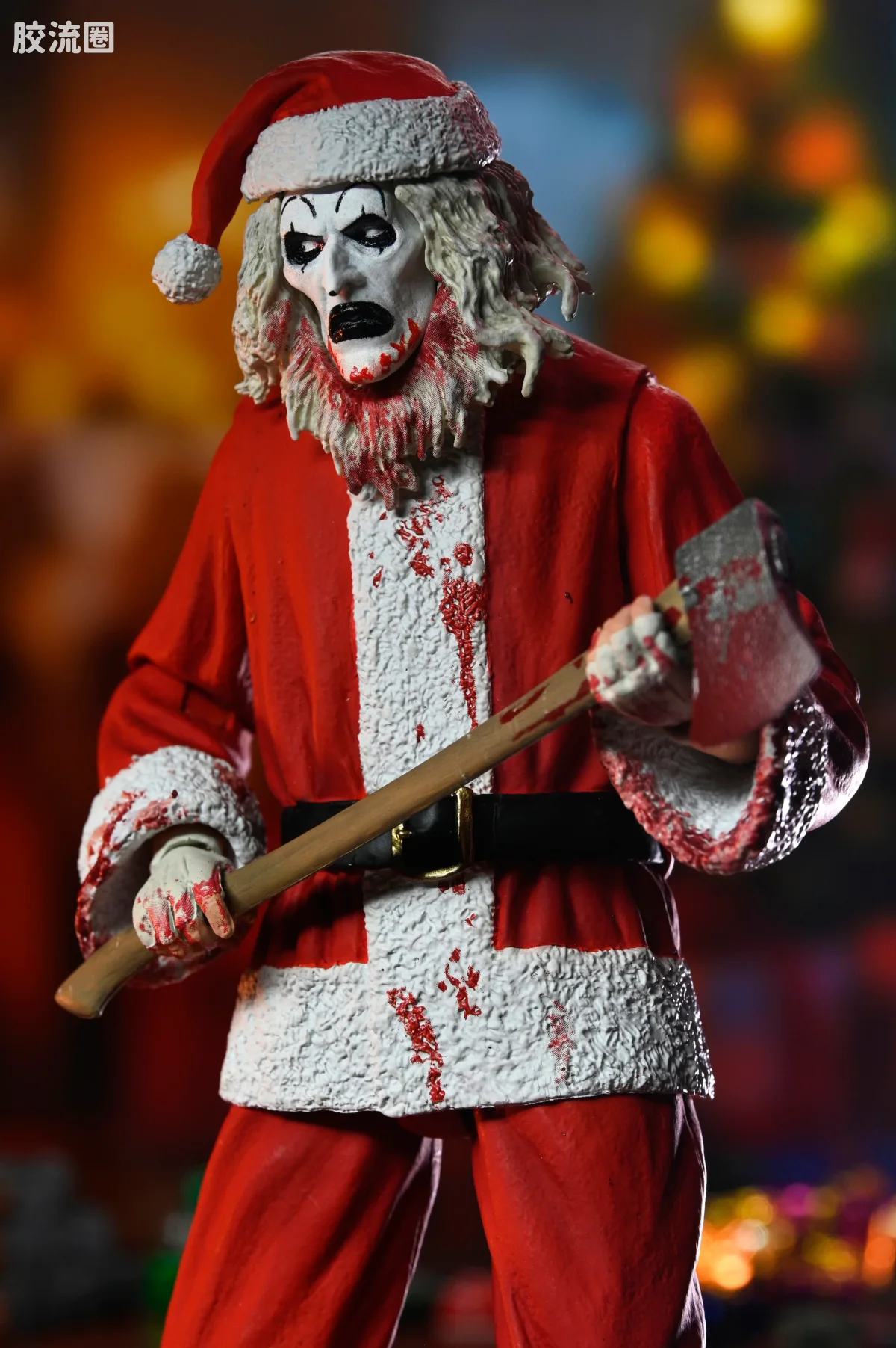 NECA 7寸可动人形系列 终极版/豪华版 电影系列 断魂小丑3 血污圣诞老人装 小丑亚特 - 图片