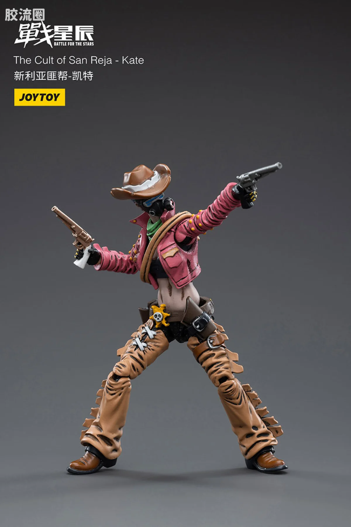 JOYTOY 战星辰系列 1/18兵人 新利亚匪帮-凯特 - 图片