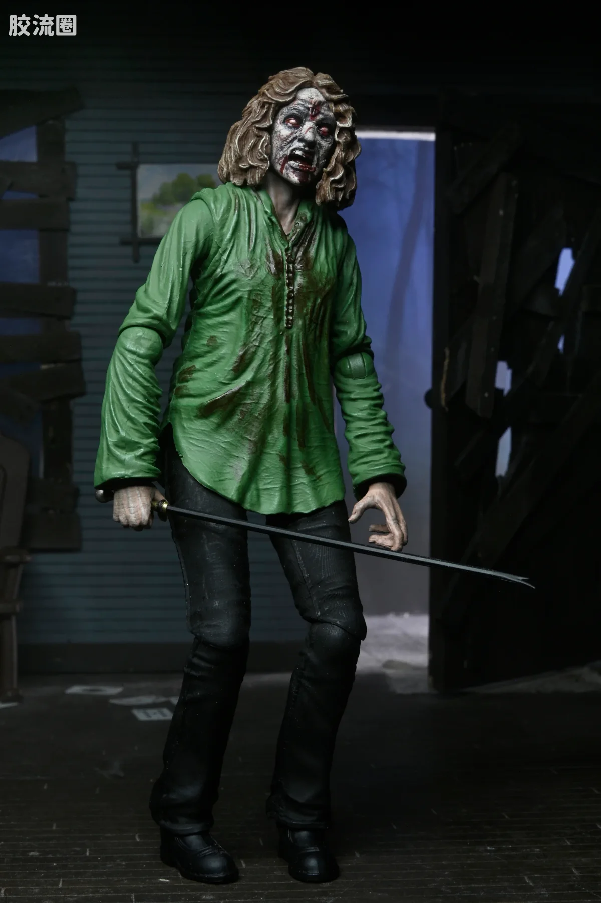 NECA 7寸可动人形系列 终极版/豪华版 鬼玩人 血衣艾什与谢丽尔·威廉姆斯 - 图片