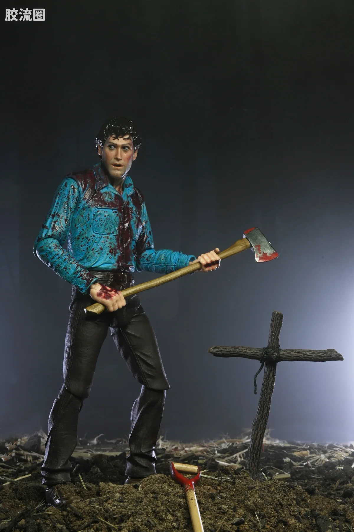 NECA 7寸可动人形系列 终极版/豪华版 鬼玩人 血衣艾什与谢丽尔·威廉姆斯 - 图片